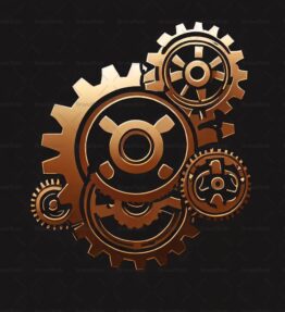 Steampunk Zahnräder